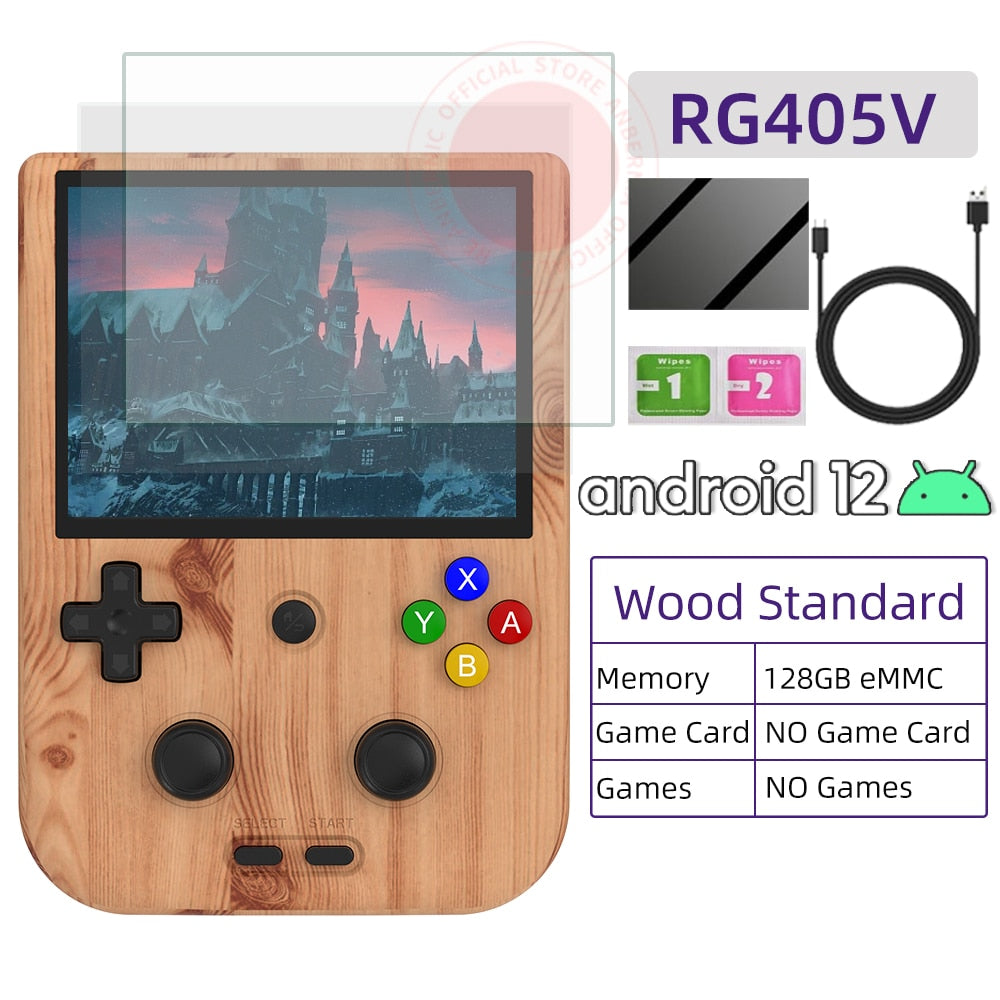 ANBERNIC RG405V | 4.0" IPS Touch 640x480 | Retro Handheld Game Console
